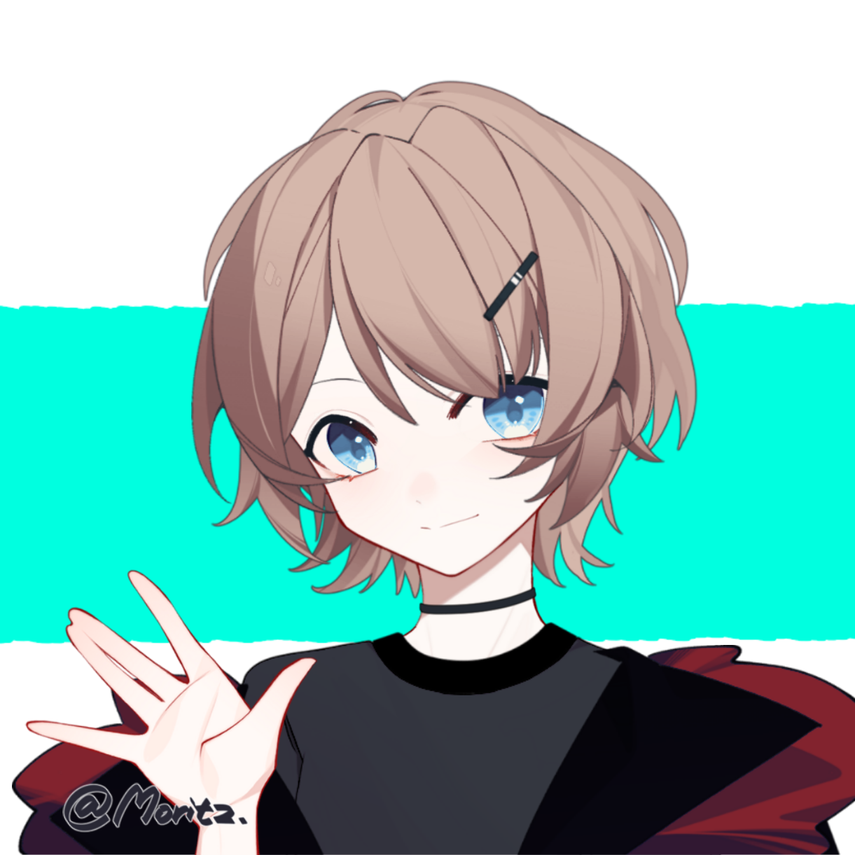 捏人,作者@髑月Moritz